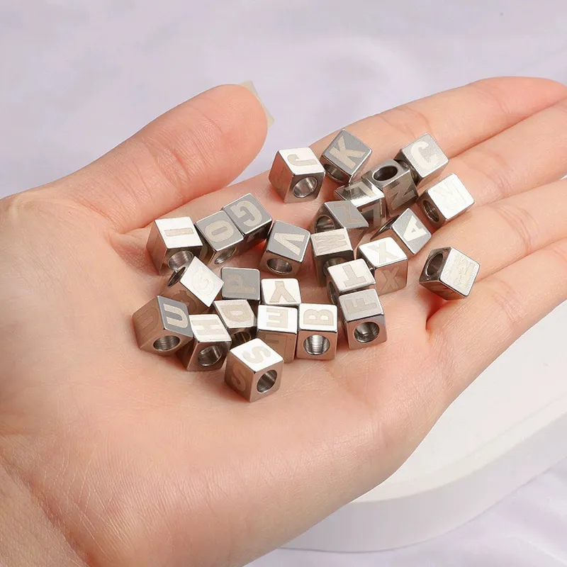 Square Letter Beads 4