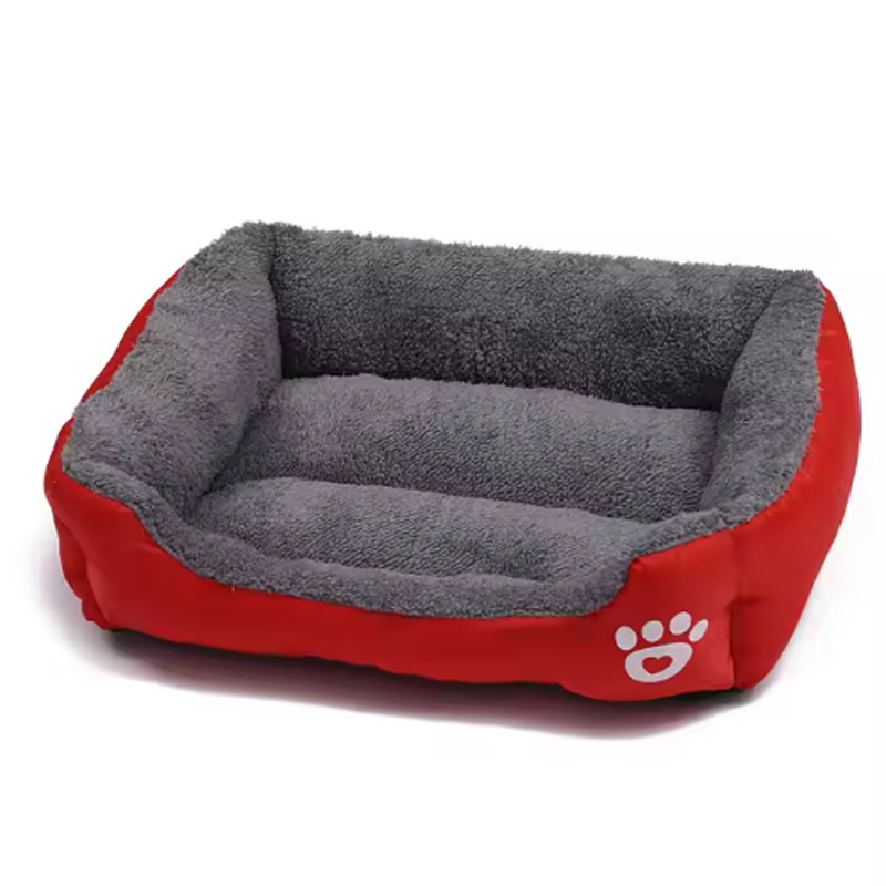 Manufacturer Wholesale Multi-Colors Oxford Plush Velvet Pet Bed Sofa Dog Bed Washable