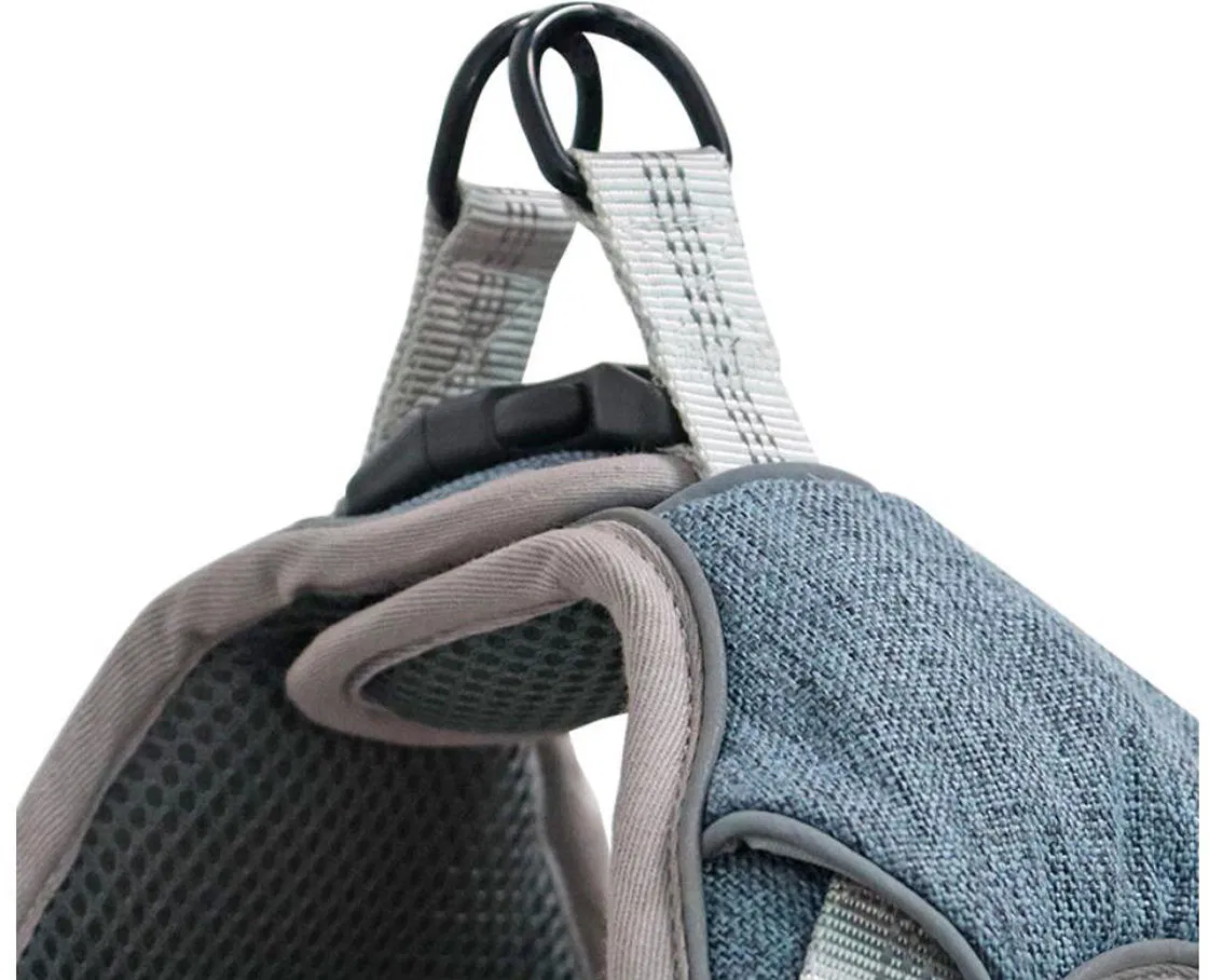 Reflective No Pull Pet Dog Harness Easy Walking Dog Harness Collar Lead