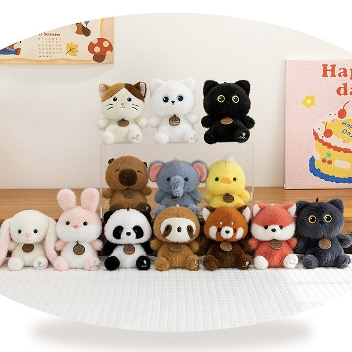 Tiny Scented Plush Toys Animal Stuffed Dolls Cute Desk &amp; Car Decor