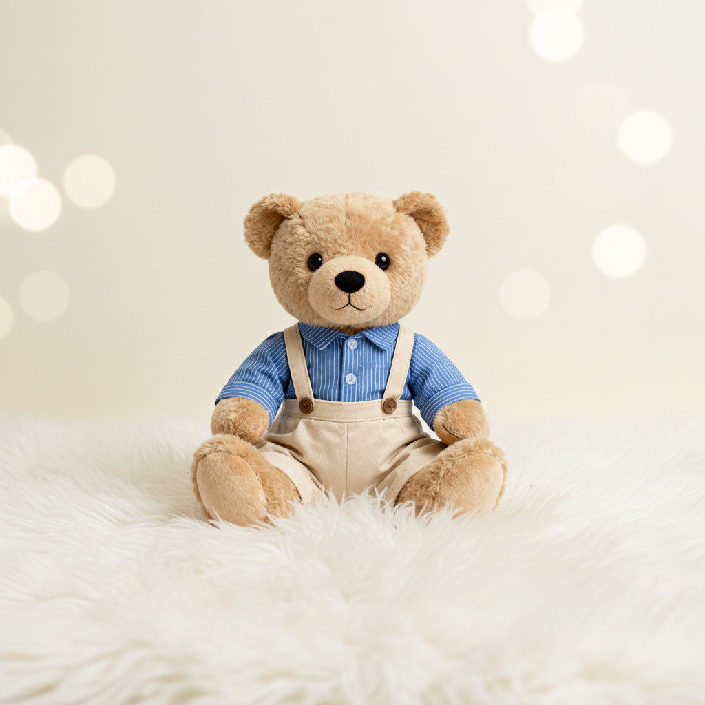 2026 New Arrival Promotional Stuffed Jungle Teddy Bear Baby Animal Plush Comfort Toys for Kids Stress Relief Claw Machine Gift