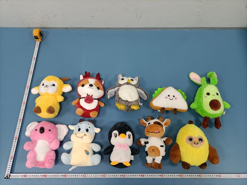 Wholesale 20cm Colorful Alphabet Number Plush Toy Education Math English Learning Letter Toy with PP Filling Bags Type