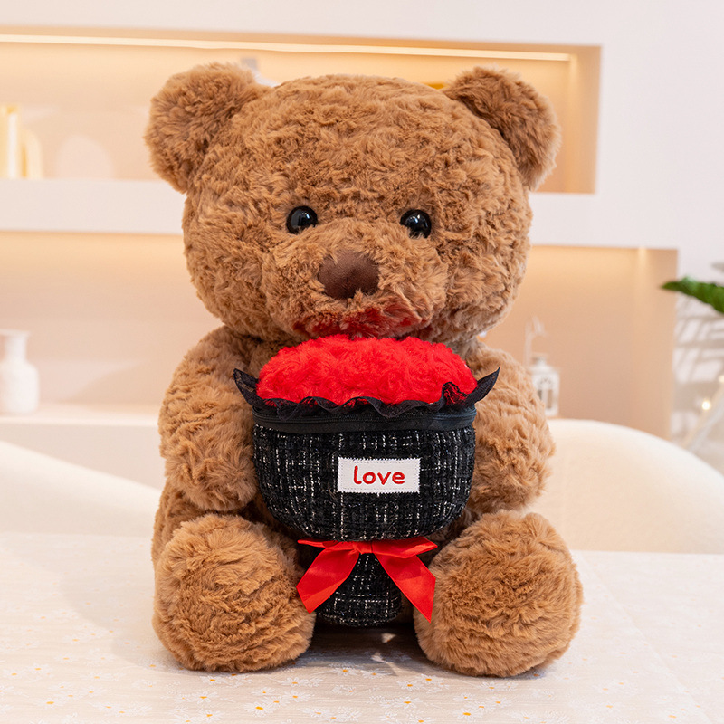 Fluffy Cute Teddy Bear Stuffed Animals Wholesale Birthday Valentines Mother's Day Gifts Decoration Toys Plush Teddy Bear