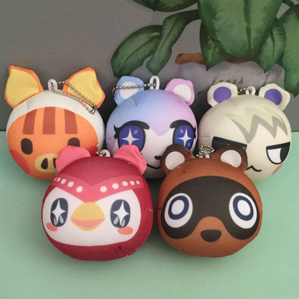 Hot Sale Customized Made Cartoon Character Toys Manjuu Filling Anime Omanjuu Plush 3d Pillow Keychain