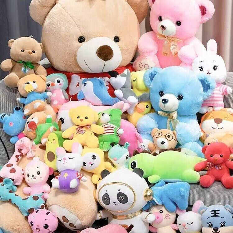 Wholesale Stuffed Animals Claw Machine Plush Dolls Quality Assurance Wedding Dolls Plush Toys For Children