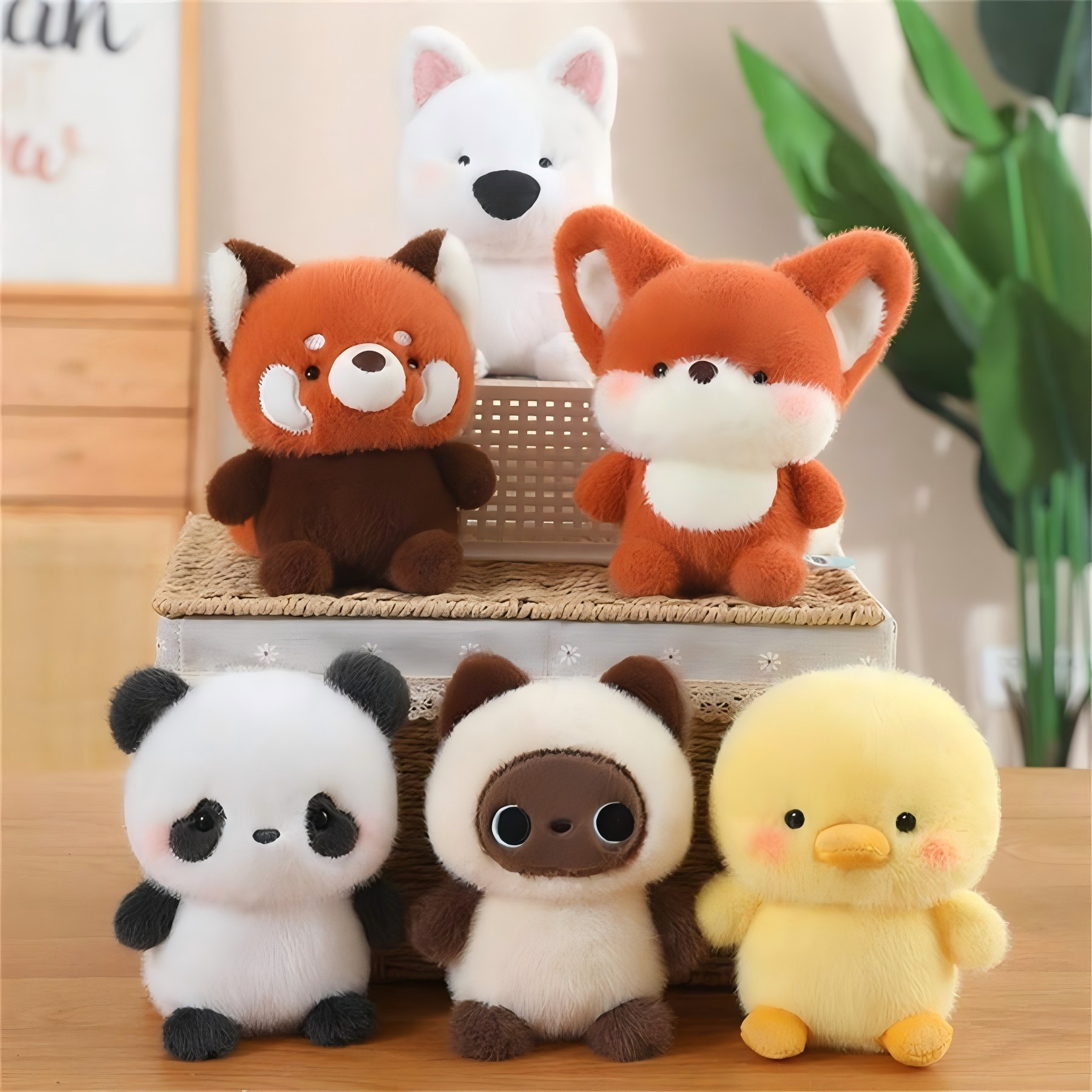 High Quality Plush Toys for Claw Machine Claw Crane Vending Machine Plush Toy 7-10-20-25cm (4-7-8 Inch) Stuffed Animal Doll