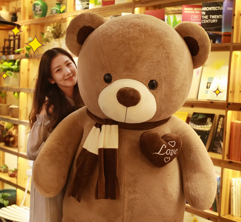 Factory Custom 100cm Hot Selling Custom Toy Big Teddy Bear Plush Toys Stuffed Animals Soft Children's Plush Toy