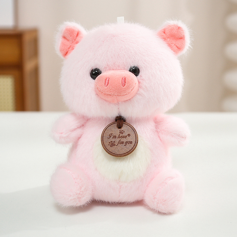 Customized Toys Plush Soft Toy Cute Capybara Penguin Panda Pig Bear With Beads Weighted Stuffed Animals For Anxiety