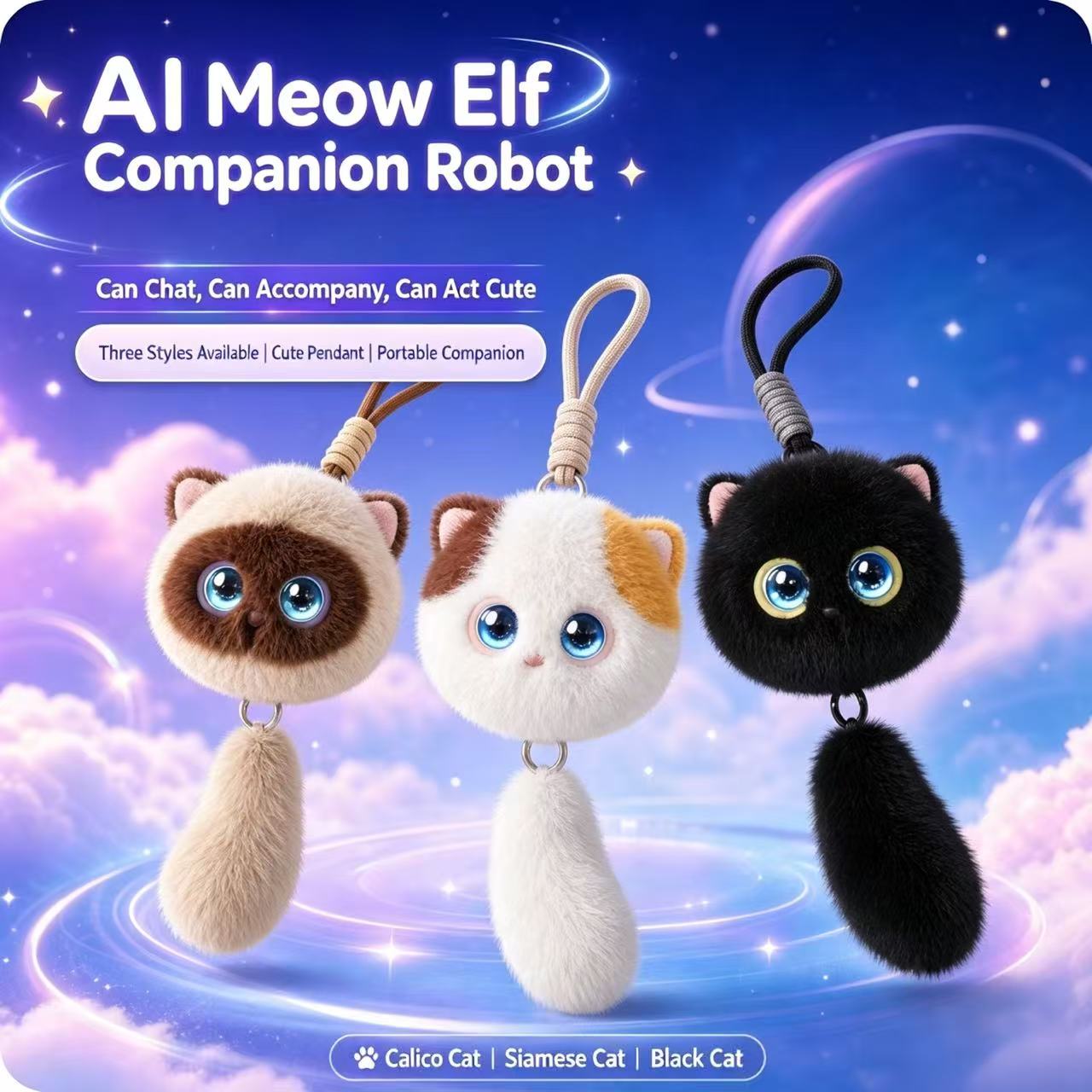 AI Smart Interactive Robot Cat