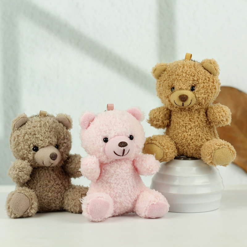 Cute 11 cm Stuffed Teddy Bear Small Size Super Soft Small Teddy Bear Mini Bulk Mini Teddy Bear Plush Toys