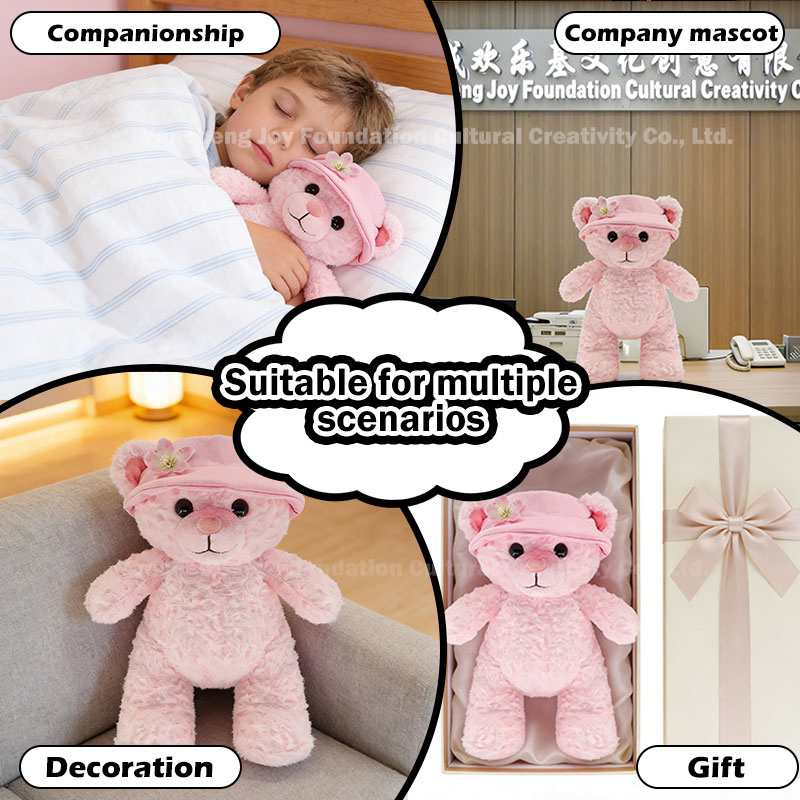 Customization Plush Toy Based on Design Scented Stuffed Animal Toys Bear Fluffy Calming Companionship for Children