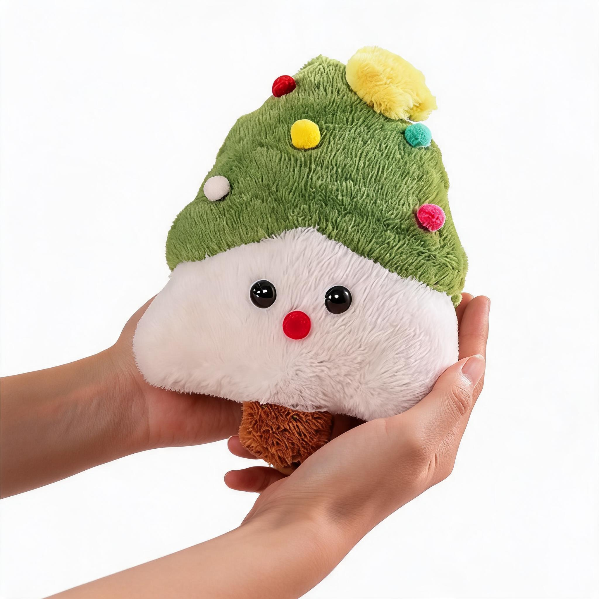 Professional Factory Verified Supplier Soft Fluffy Christmas Tree Plush CE EN71 ASTM Certified Stuffed Toy Kids Holiday Gift
