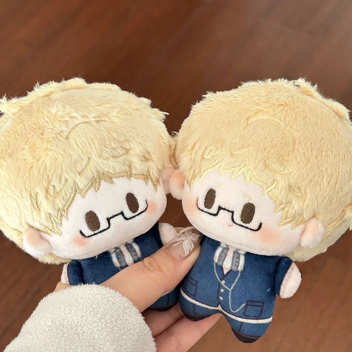 OEM Factory Custom Make 5cm 10cm Mini Cute Anime Game Cartoon Design Character Doll Stuffed Toy Keychain Pendant