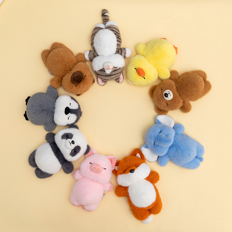Wholesale Claw Machine Soft Toy Custom Plush Toys Wrist Rest Desktop Decoration Children Gift Mini Stuffed Animal Toys