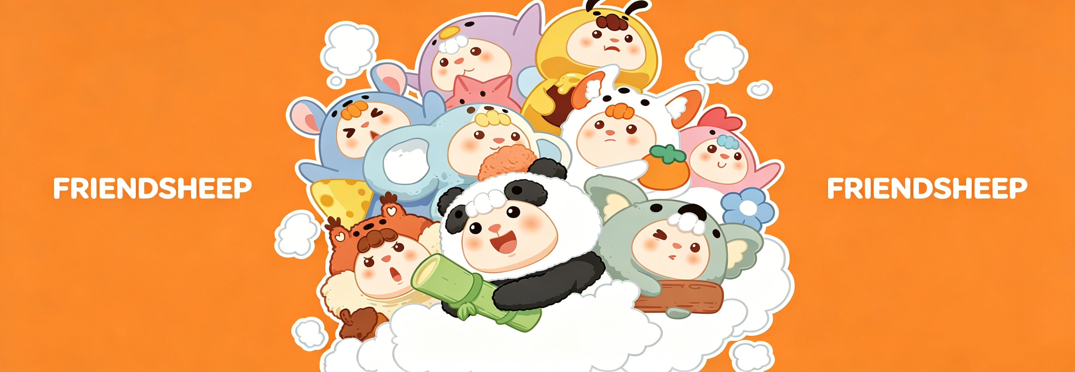Friendsheep Plush Toy