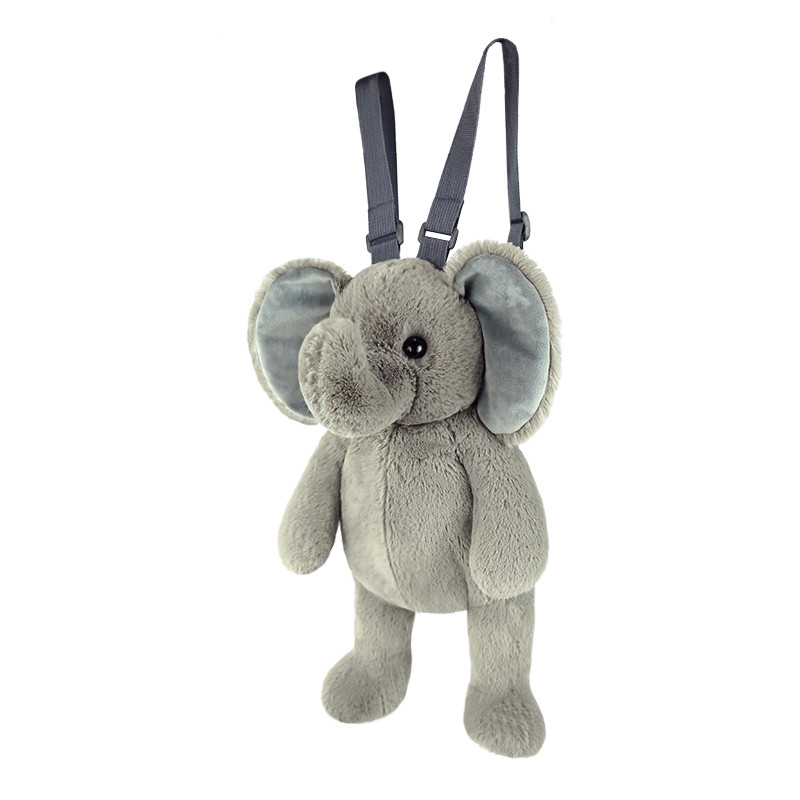 Custom/OEM Cute Lion Plush Backpack Kids Stuffed Animal Toy Backpack With Adjustable Straps