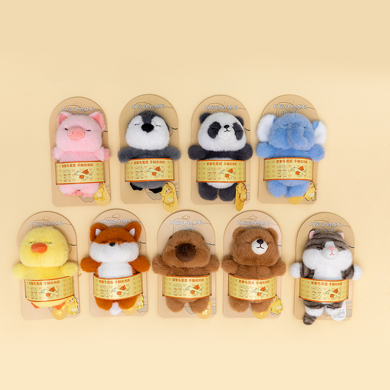 Wholesale Claw Machine Soft Toy Custom Plush Toys Wrist Rest Desktop Decoration Children Gift Mini Stuffed Animal Toys
