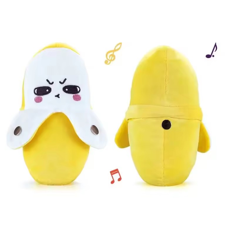 Wholesale Stuffed Animal Toy &amp; Plush Electric Fruit Induction Beat Piano Doll