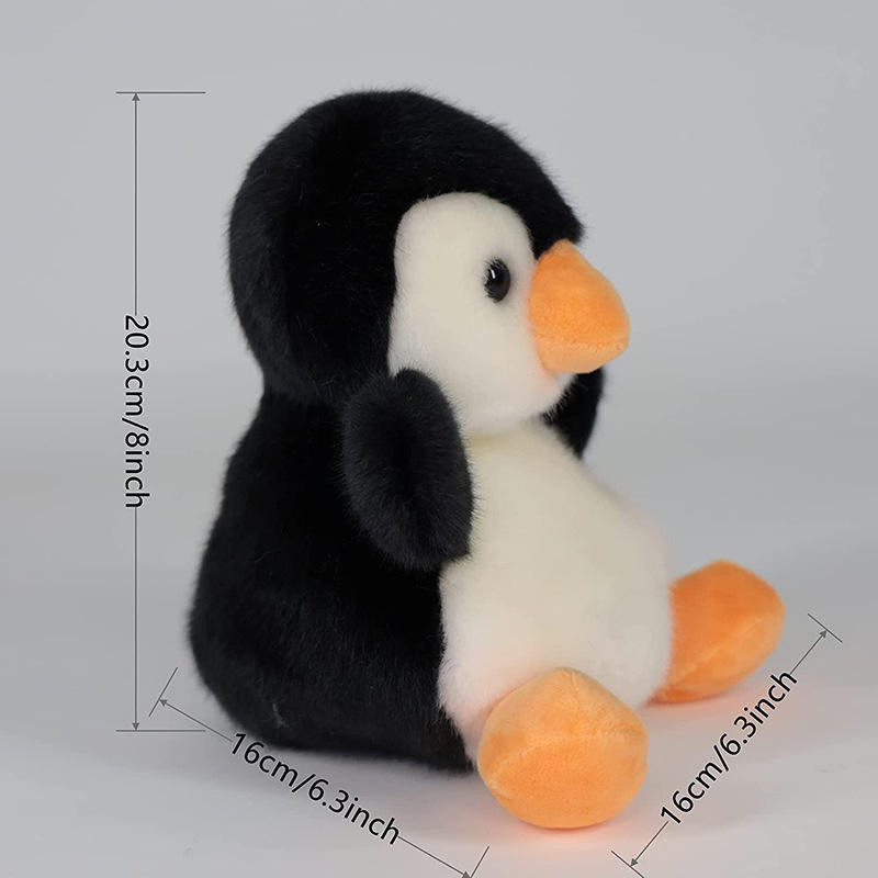 Cute Scented Penguin Rubber Toy Perfect for Gifting