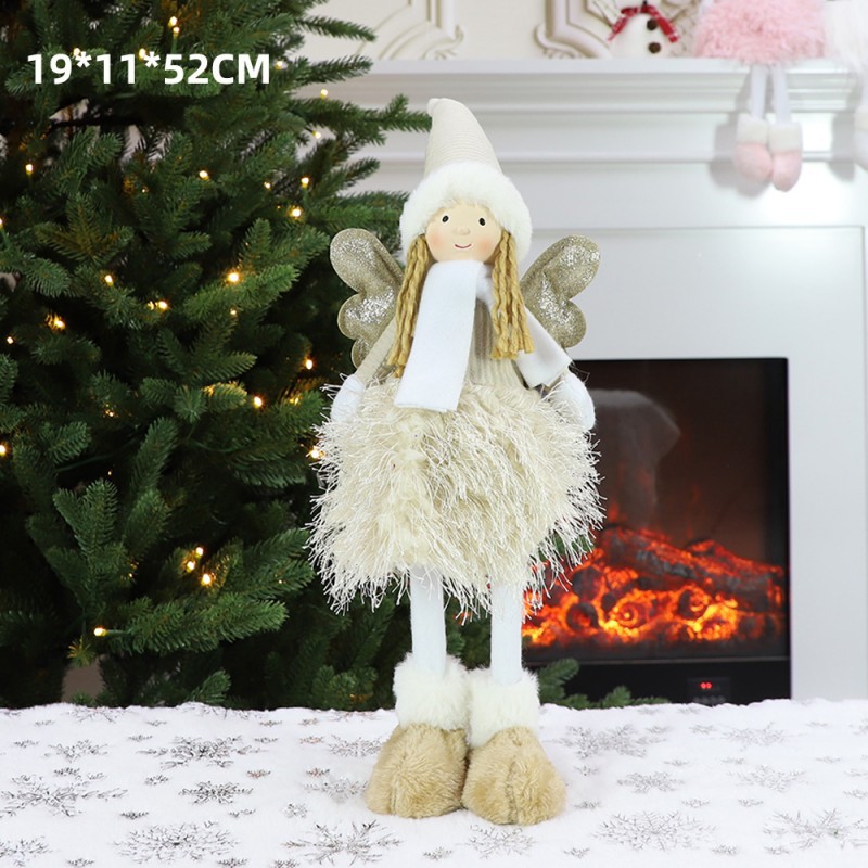 Manufacturer Custom Made Giant Cute Themed Plush Toys Christmas Doll Newborn Suitable Animal Plush Toy for Kids Holiday Gift