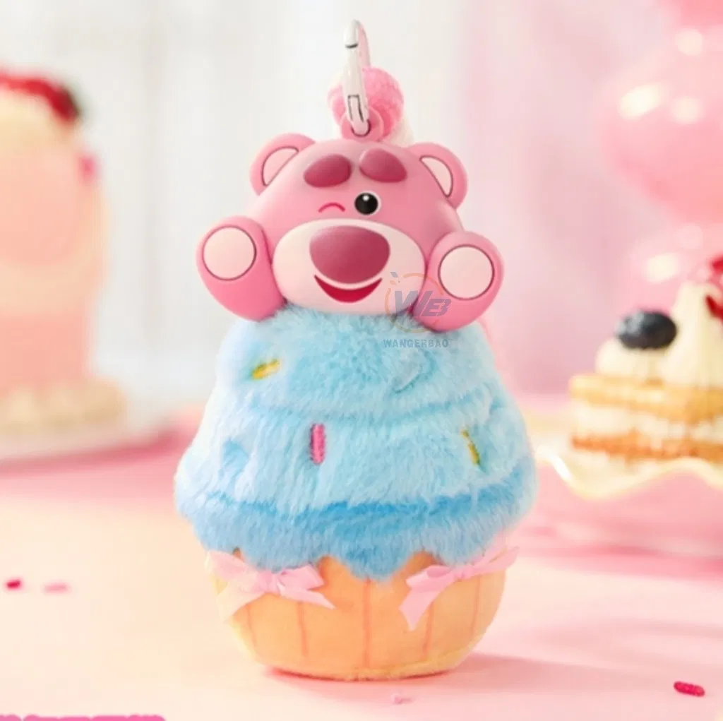 Wangerbao Wholesale Vending Capsule 100mm Lotso Dessert Party Series Scented Plush Pendant Gacha Capsule Toys