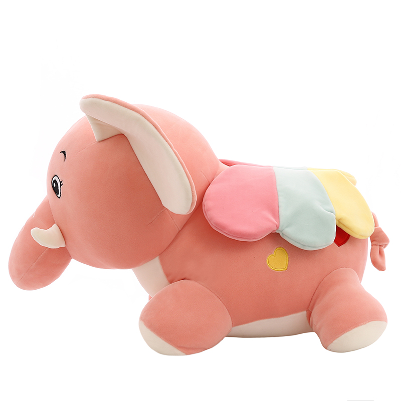 Wholesale Cute Custom Cheap Beautiful Soft Baby Animal Stuffed Teddy Bear Elephant Plush Toy