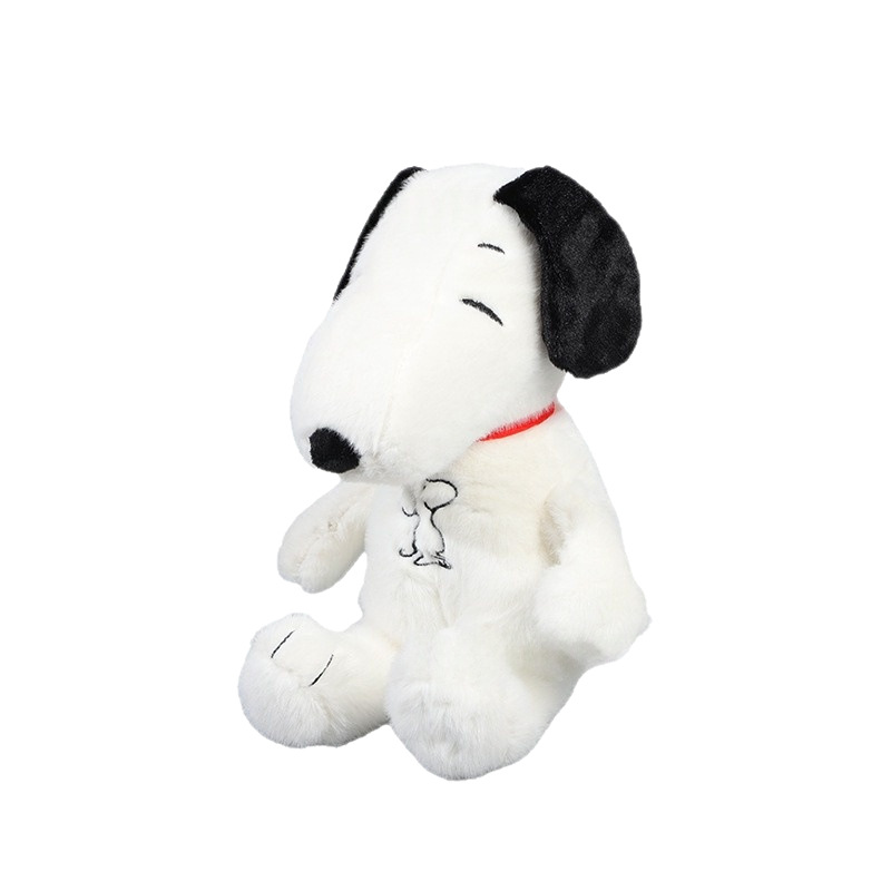 New 29cm/11 Inch Breathing and Music Glowing Snoopyed Plush Toy Cartoon Dog Animal Toy Baby Sleeping Doll Stress Relieving Toy