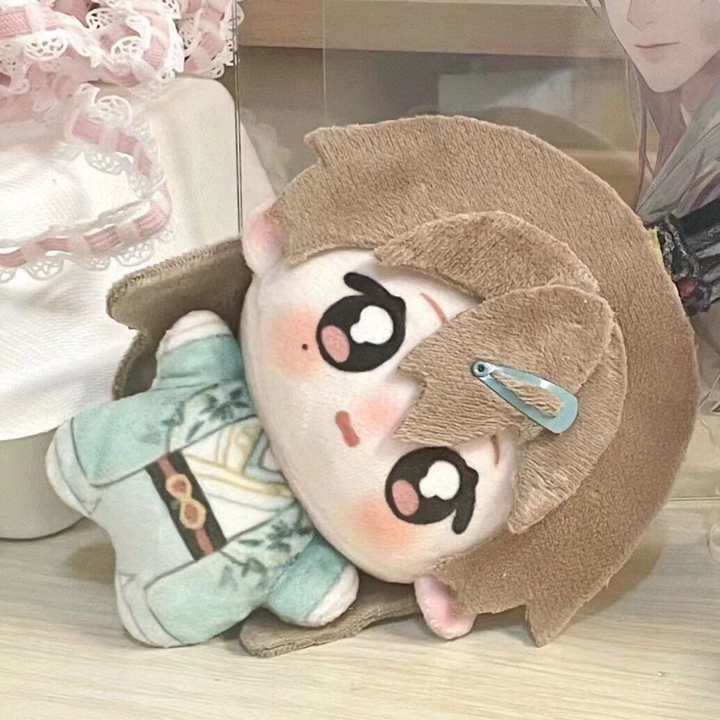 OEM Factory Custom Make 5cm 10cm Mini Cute Anime Game Cartoon Design Character Doll Stuffed Toy Keychain Pendant