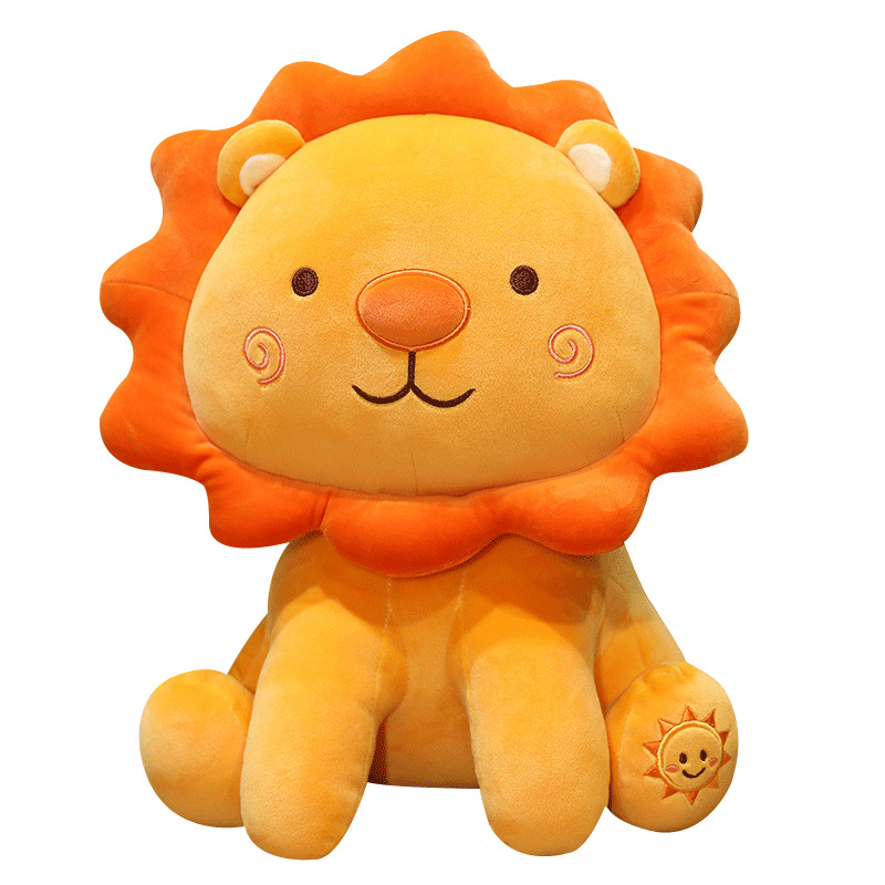 CHIQUE Cute Lion Stuffed Animal King Lion Plush Toy for Kids Baby Lover Birthday Valentines Gifts