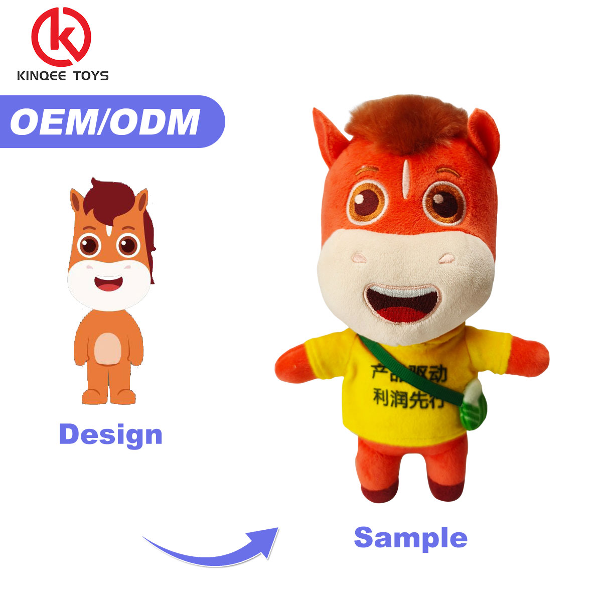 Kinqee Stuffed Animal Toys Cartoon Custom Plush Toy Character Toys Custom Soft Pillow Holiday Gifts Home Decor