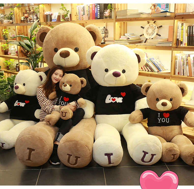 Customized big teddy bear