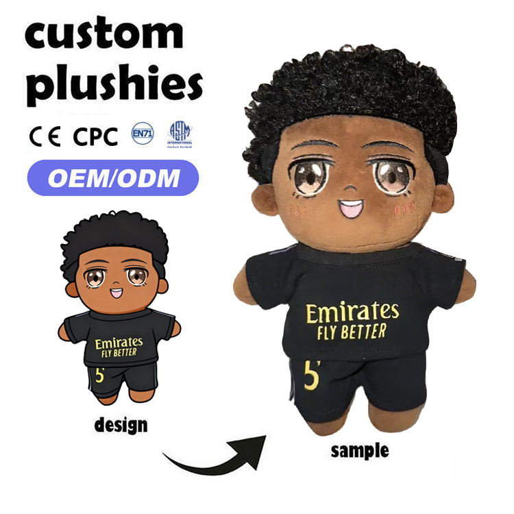 Custom Super Soft Plush Christian Religious Cute Holiday Gift Standing Pose Doll with Cotton Filling OEM/ODM