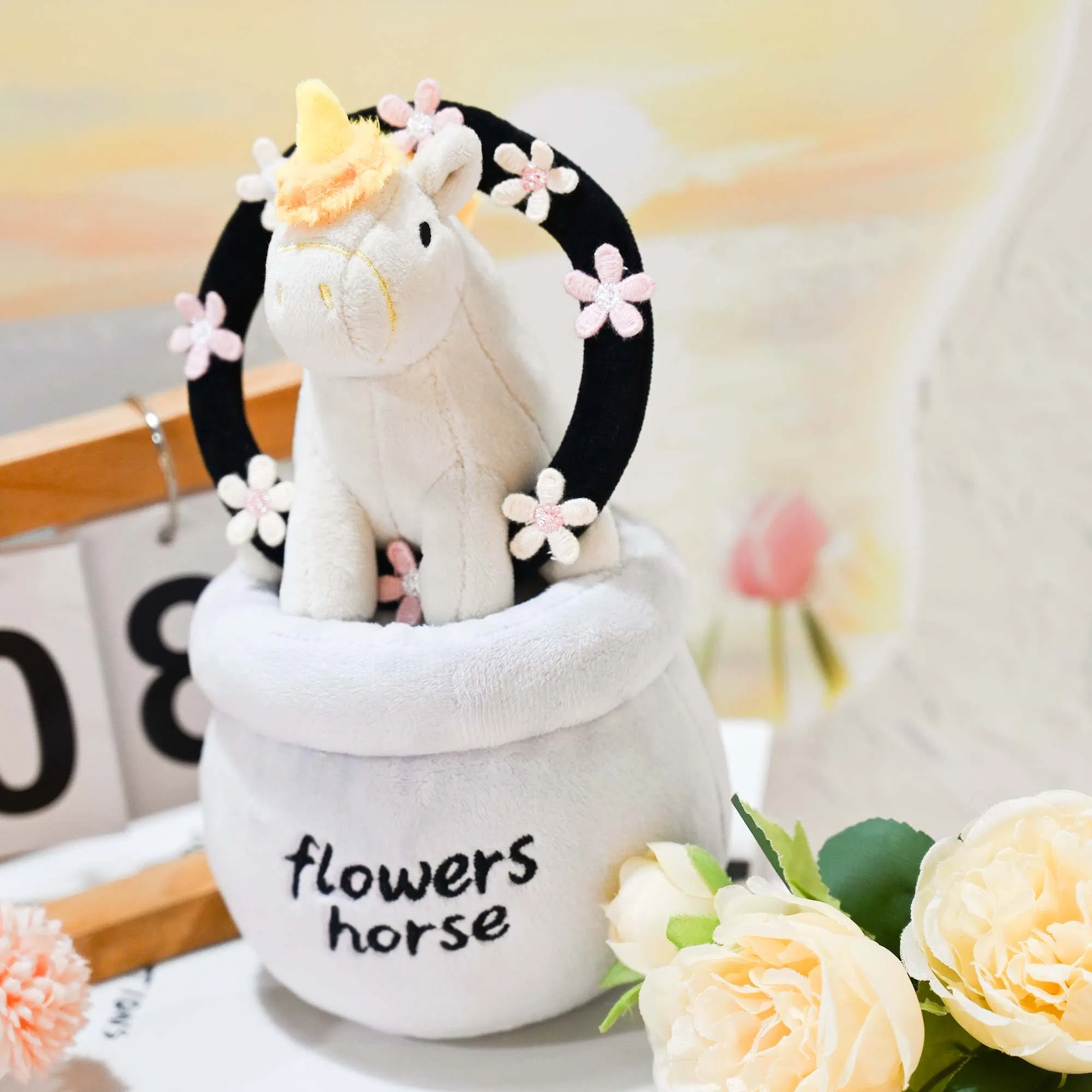 Scented Horse Animal Plush Toy Fragrant Soft Home Decor Aroma Horse Toy