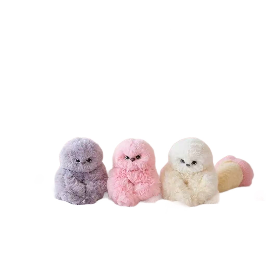 New Cross-Border Electric Owl Sloth Cute Plush Toy with Singing &amp; Head Movement PP Cotton Filled Smart Pendant Toy for Ages 14+