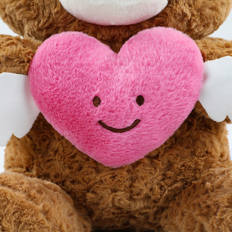 Angel Hug Love Bear Plush Toy - Large Stuffed Teddy Sleeping Pillow, Perfect Valentine's Day Gift &amp; Wholesale