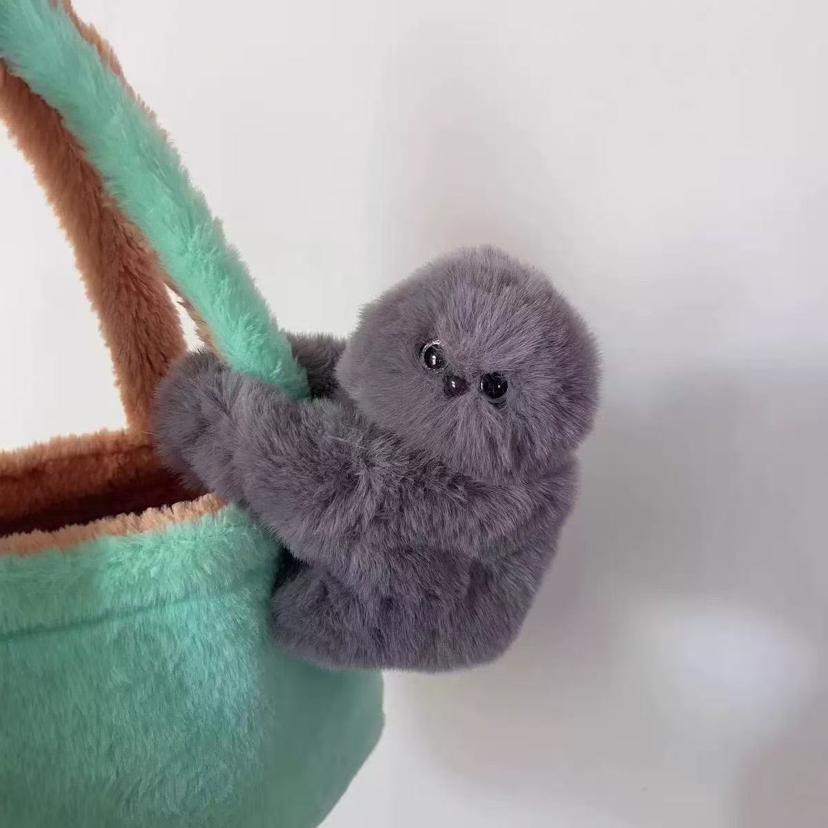 New Cross-Border Electric Owl Sloth Cute Plush Toy with Singing &amp; Head Movement PP Cotton Filled Smart Pendant Toy for Ages 14+