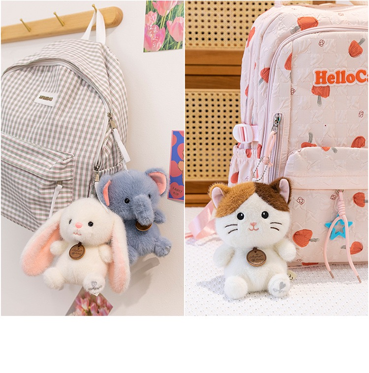 Tiny Scented Plush Toys Animal Stuffed Dolls Cute Desk &amp; Car Decor