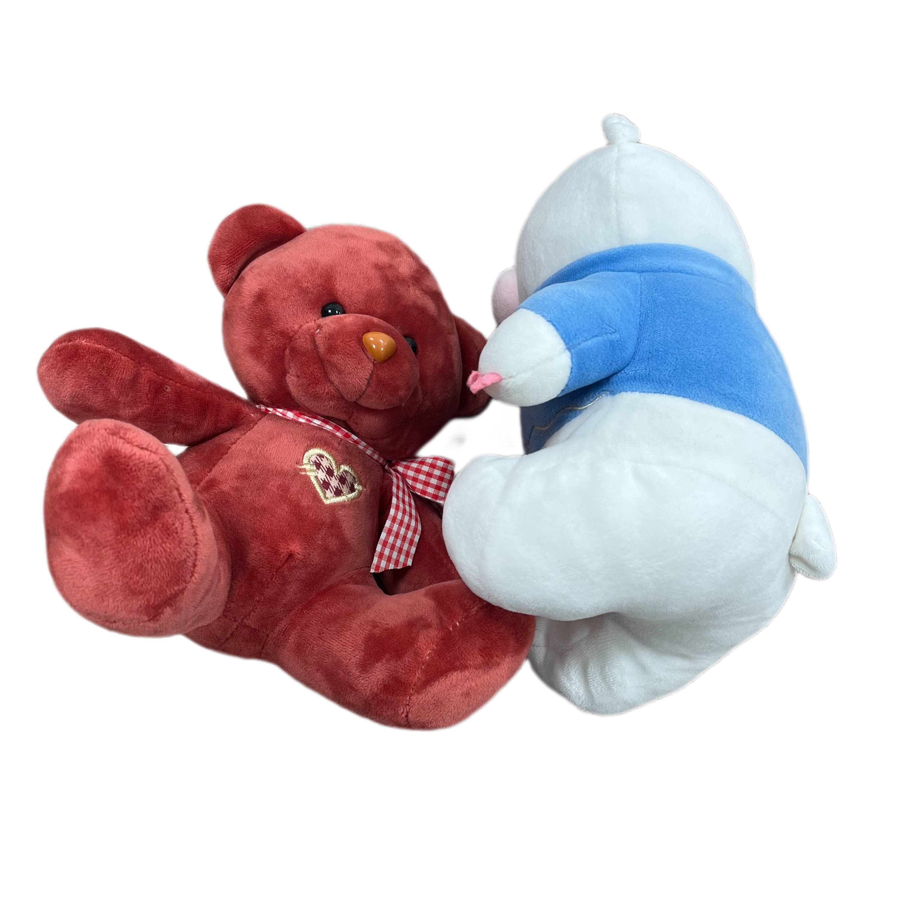 Custom Bear Plush Toy Soft Stuffed Animal Doll OEM ODM Cute Plush Bear Gift for Kids Baby Valentine Decoration