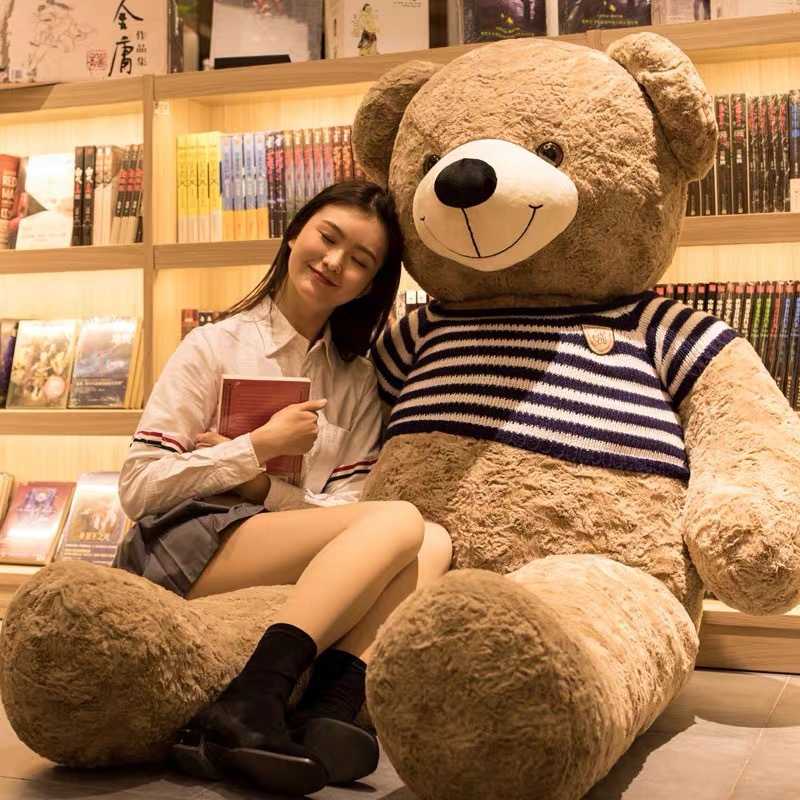 Hot Selling Huge Teddy Bear Doll Stuffed Plush Toy Extra Large Hug Bear Giant Panda Doll Rag Doll Valentine's Day Girl Gift