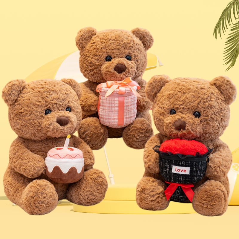 Fluffy Cute Teddy Bear Stuffed Animals Wholesale Birthday Valentines Mother's Day Gifts Decoration Toys Plush Teddy Bear