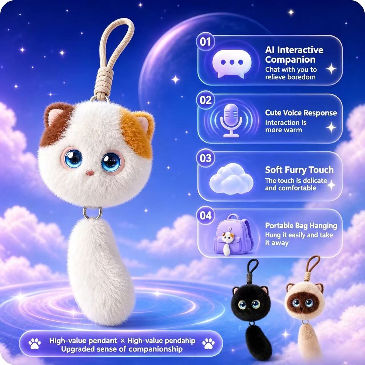 Emotional Companion Stuffed Animal