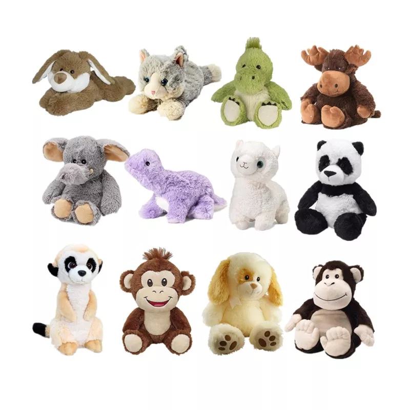 Custom Soft Stuffed Animal Toy Plush Kid Baby Toys Logo Printed Embroidery Stuff Designed Animal Soft Plushies Gift Toy