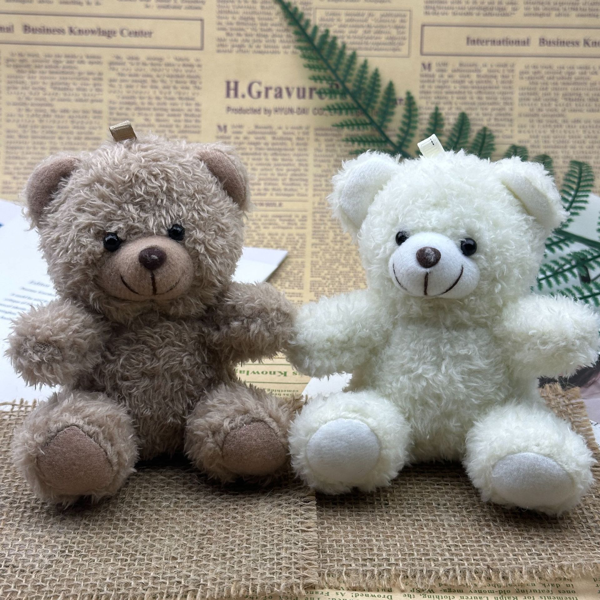 Cute 11 cm Stuffed Teddy Bear Small Size Super Soft Small Teddy Bear Mini Bulk Mini Teddy Bear Plush Toys