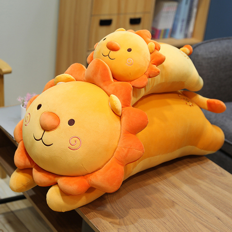 CHIQUE Cute Lion Stuffed Animal King Lion Plush Toy for Kids Baby Lover Birthday Valentines Gifts