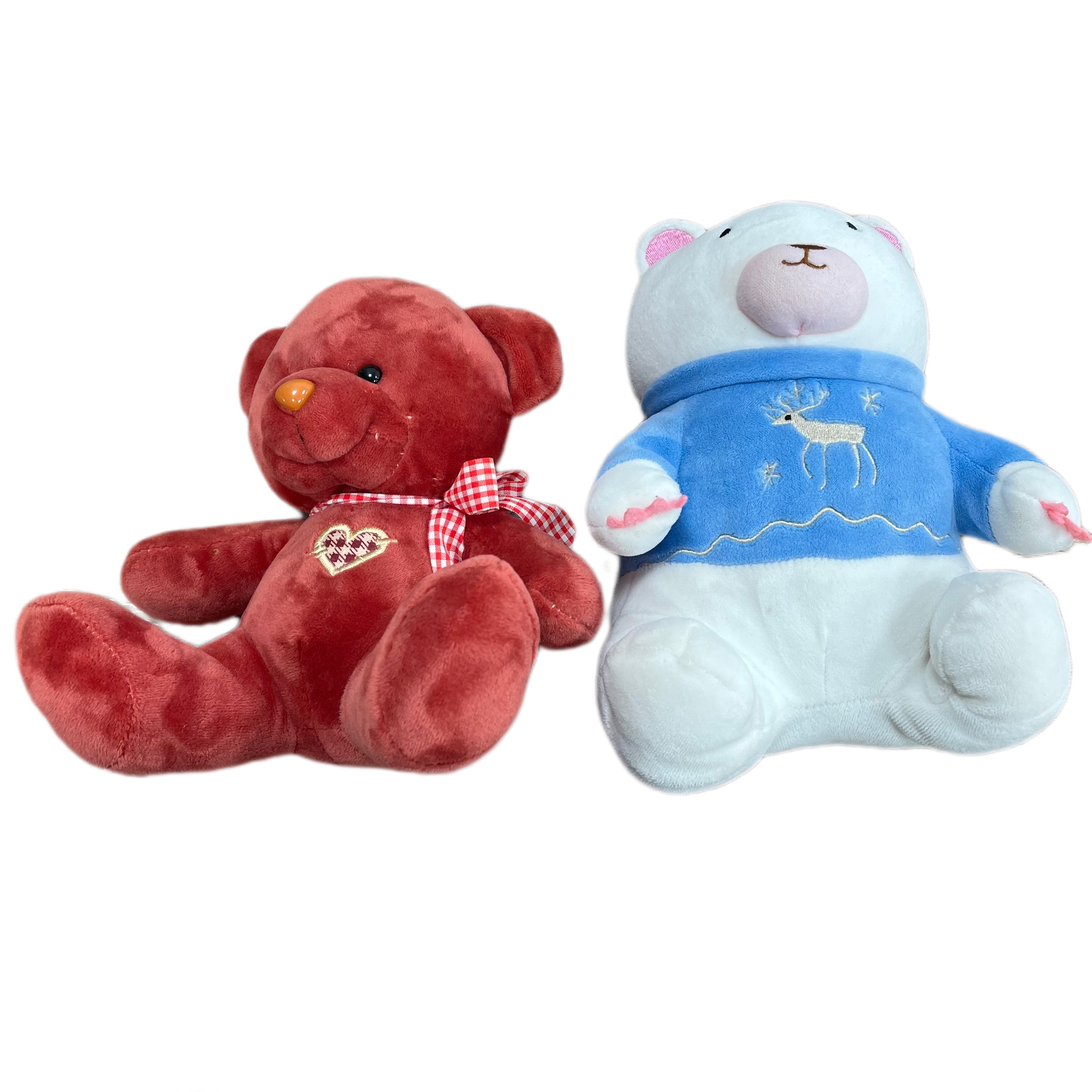 Custom Bear Plush Toy Soft Stuffed Animal Doll OEM ODM Cute Plush Bear Gift for Kids Baby Valentine Decoration