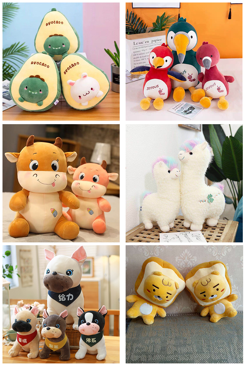 Plush Mini Plush Cuddly Toy Manufacturer Toy Soft Stuffed Animal Wholesale Customized Claw Machine Plush Toy