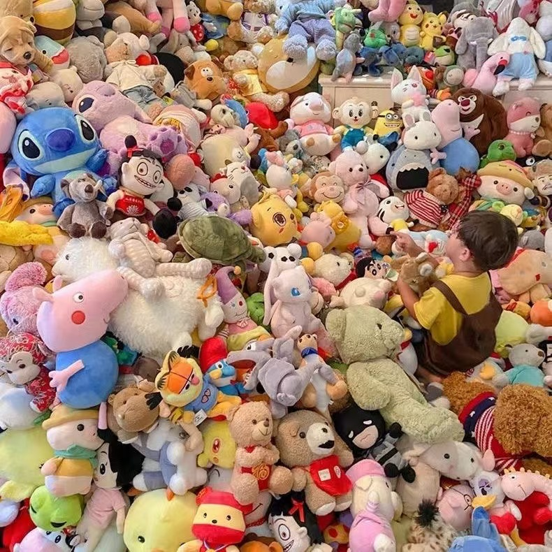 Wholesale Stuffed Animals Claw Machine Plush Dolls Quality Assurance Wedding Dolls Plush Toys For Children
