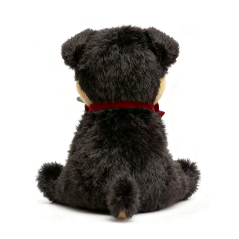 Wholesale Custom High Quality OEM/ODM Valentines Dog Toy Children Cute Soft Dog Plush Toy Rose Toy