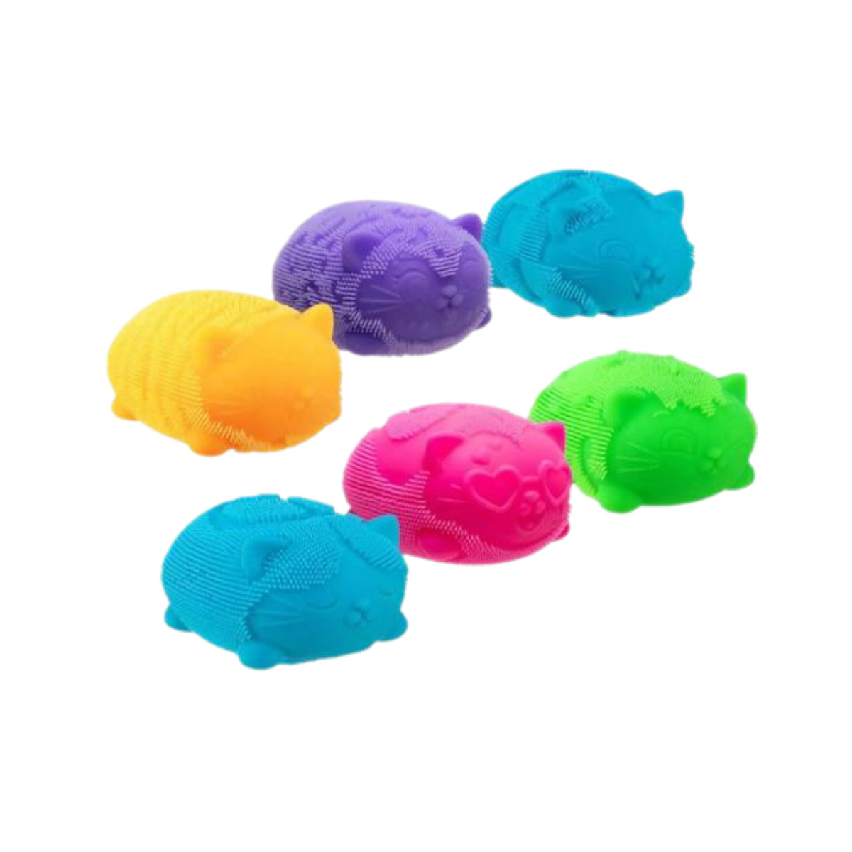 Cross-border Explosives Pinch Music Decompression Ball Fingertip Toys Plush Cute Cat Shape Pet Squeeze Decompression Toys