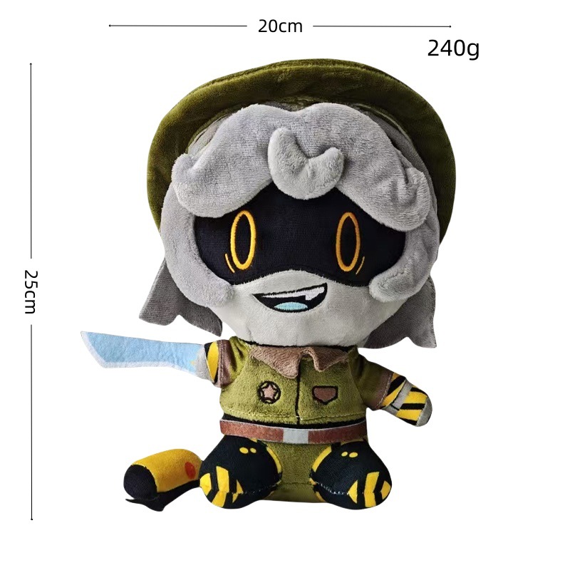 Popular Cartoon Murder Drones Plush Toys Inorganic Killer Doll Cartoon Character Plush Toys for Happy Halloween Party Supplies